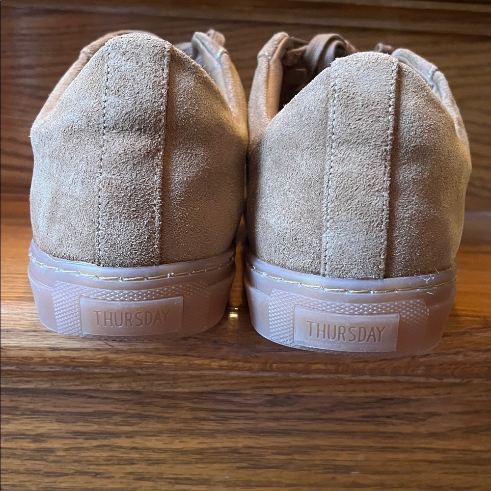 Thursday Boot Company Men’s Premier Low Top sneakers in Camel Suede Size 10.5 - Picture 3 of 13